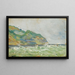Port-en-Bessin-maalaus - Paul Signac — kehystetty taideteos seinällä