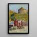 Port-en-Bessin La Vieille Tour - Paul Signac — kehystetty taideteos seinällä
