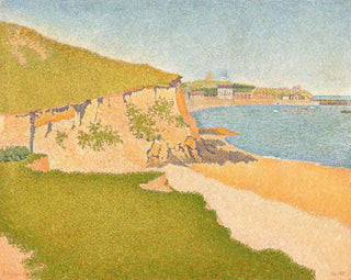Tertre Denis - Paul Signac — näkymä teoksesta