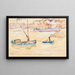 Rotterdamin maalaus - Paul Signac — kehystetty taideteos seinällä