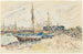 Les Sables-d'Olonne - Paul Signac — näkymä teoksesta