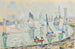 Saint-Gilles-Croix-de-Vie-maalaus - Paul Signac — näkymä teoksesta