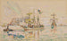 Saint-Malon maalaus, Les Terre-Neuvas (tapauksen konflikti) - Paul Signac — näkymä teoksesta
