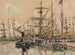 Saint-Malo, les Terreneuvas - Paul Signac — näkymä teoksesta
