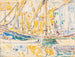 Saint-Tropez - Paul Signac — näkymä teoksesta