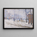 Lumimaisema Boulevard de Clichy Pariisi - Paul Signac — kehystetty taideteos seinällä