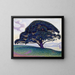 Le pin de Bonaventure - Paul Signac — kehystetty taideteos seinällä