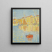 The Buoy La bouée - Paul Signac — kehystetty taideteos seinällä