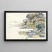 La calanque à Saint-Tropez - Paul Signac — kehystetty taideteos seinällä