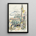 Vaison - Paul Signac — kehystetty taideteos seinällä