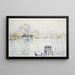 Venetsian Suurkanava - Paul Signac — kehystetty taideteos seinällä