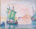 Venetsia, vaaleanpunainen pilvi 1909 - Paul Signac — näkymä teoksesta