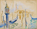 Fanal du Traghetto à Venise - Paul Signac — näkymä teoksesta