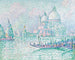 Venetsia, La Salute, Vert - Paul Signac — näkymä teoksesta