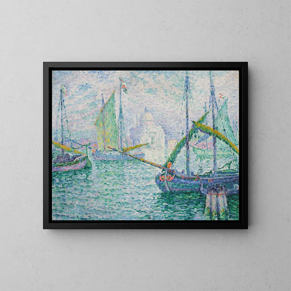 Venetsia, Vapahtaja - Paul Signac — kehystetty taideteos seinällä
