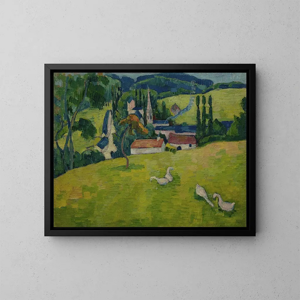 Pont-Aven, Le Pouldu - Paul Sérusier — kehystetty taideteos seinällä