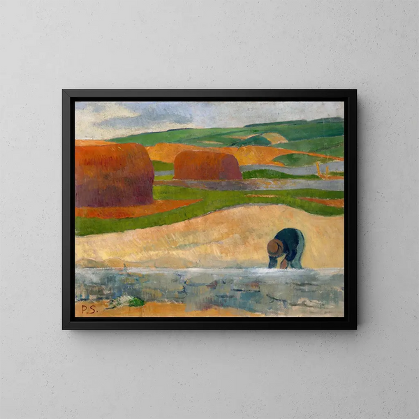 Merileväkerääjä - Paul Sérusier — kehystetty taideteos seinällä
