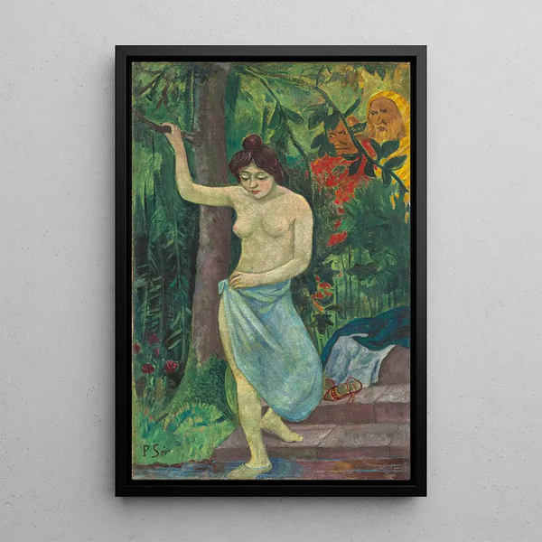 Suzanne et les vieillards - Paul Sérusier — kehystetty taideteos seinällä
