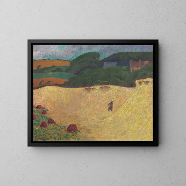 La Plage des Grands Sables à Le Pouldu - Paul Sérusier — kehystetty taideteos seinällä
