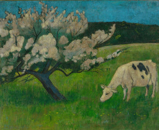 Valkoinen lehmä - Paul Sérusier — näkymä teoksesta