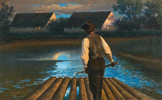 Paul Wilhelm KellerReutlingen - A Raft Ride on the Amper.webp