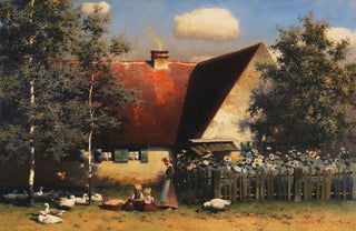 Paul Wilhelm KellerReutlingen - Sommeridylle hinterm Haus.webp