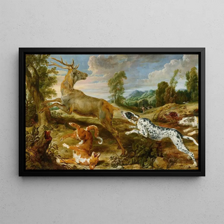 Paul de Vos - Stag Hunt.webp