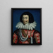 George Villiers, 1er duc de Buckingham - Paul van Somer — kehystetty taideteos seinällä