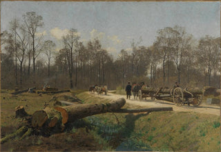 Paul von Ravenstein - Lichtung im Durlacher Wald.webp