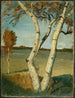 Bouleau dans un paysage - Paula Modersohn-Becker — näkymä teoksesta