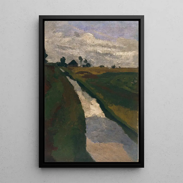 Soiden kanava - Paula Modersohn-Becker — kehystetty taideteos seinällä