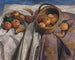 Luontoaiheinen asetelma omenoilla ja banaaneilla - Paula Modersohn-Becker — näkymä teoksesta