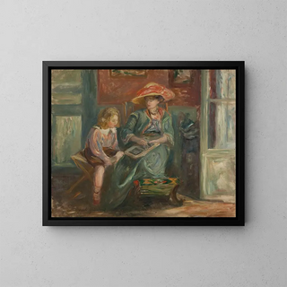 Paule Gobillard - Madame Paul Valry et son fils Claude.webp