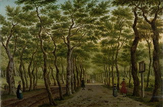Paulus Constantijn la Fargue - The Herepad in the Haagse Bos.webp