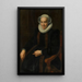 Maria van Utrechtin muotokuva noin 1552–1629 - Paulus Moreelse — kehystetty taideteos seinällä
