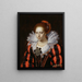 Portrait d'une jeune femme - Paulus Moreelse — kehystetty taideteos seinällä