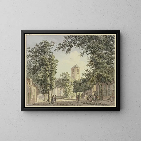 Lis à Haarlem - Paulus van Liender — kehystetty taideteos seinällä