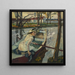 Pause de rameur Hartmannsberg - Leo Putz — kehystetty taideteos seinällä