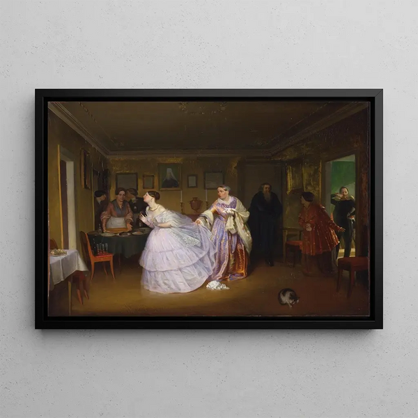 Pavel Fedotov - The Major Makes a Proposal.webp