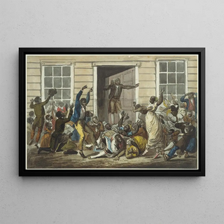Pavel Petrovich Svinin - Black Methodists Holding a Prayer Meeting.webp