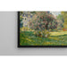 Maalauksen jäljennös Maisema; Le Parc Monceau - Claude Monet