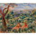 Maalauksen jäljennös maisema - Pierre-Auguste Renoir