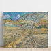 Maalauksen jäljennös Maisema Saint-Rémyssä - Vincent van Gogh