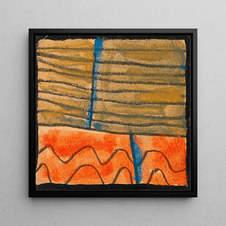 Paysage abstrait - Egon Schiele