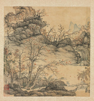 Paysage automnal - Chen Hongshou