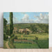 Pittoar Maalaus maisemasta Pâtis, Pontoise - Camille Pissarro — teoksen seinäesittely