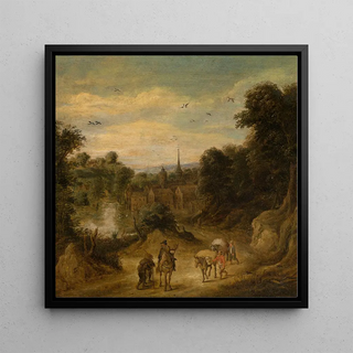 Paysage avec Figures - Theobald Michau
