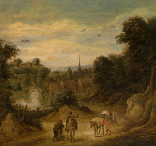Paysage avec Figures - Theobald Michau