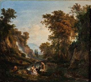 Paysage avec Nymphes - Károly Mark