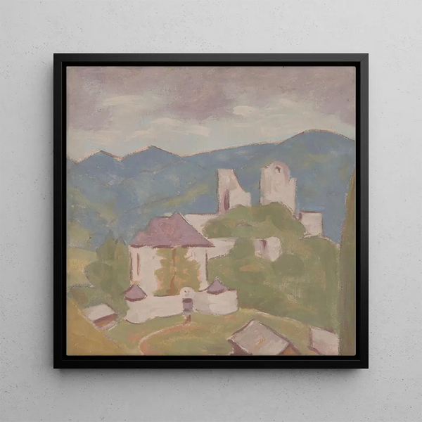 Paysage avec ruines - Milan Thomka Mitrovsk